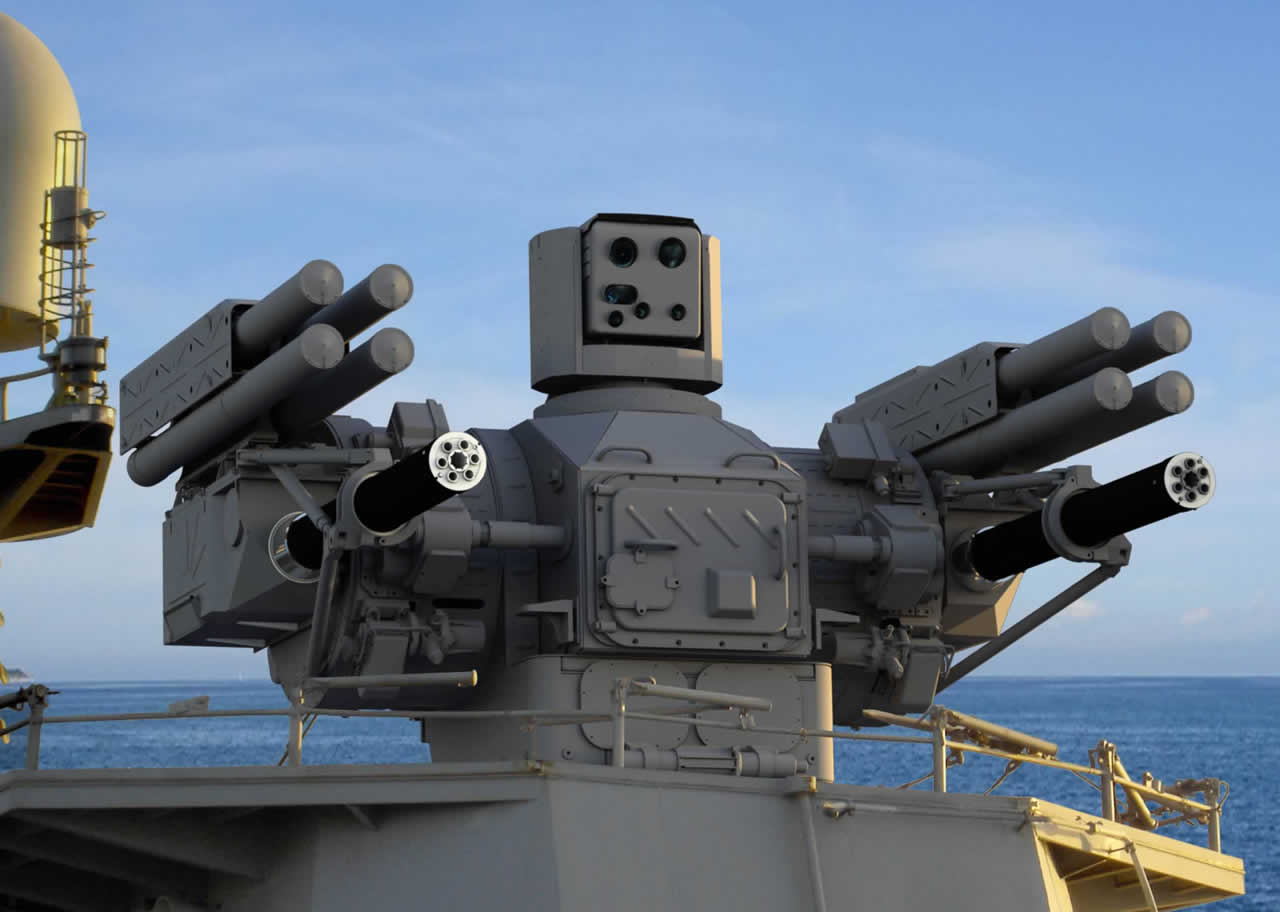 Морской автоматизированный зенитный артиллерийский комплекс "Пальма", дооснащенный ЗУР "Сосна-Р"
